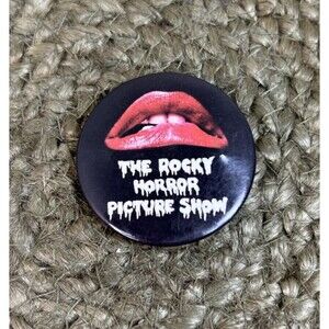 The Rocky Horror Picture Show Movie Pin Vtg Pinback Button Badge Vintage 1983
